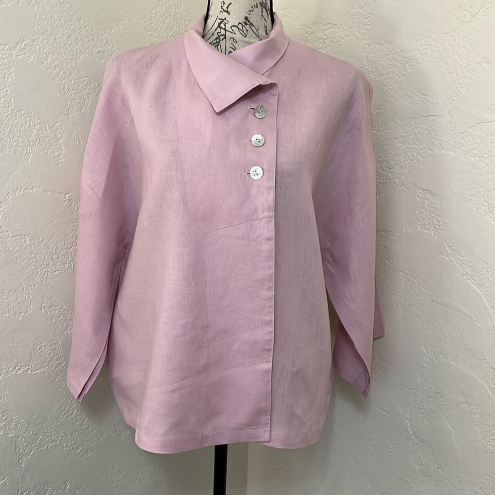 RONI RABL Pale Pink Jacket Size Medium